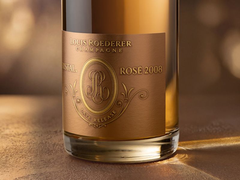 Cristal Rosé Late release 2008 -  Champagne Louis Roederer